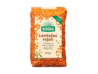 Lentejas Rojas para Puré Bio