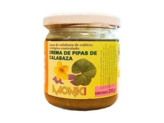 Crema de Pipas de Calabaza Bio Monki 330g - Sabor Natural