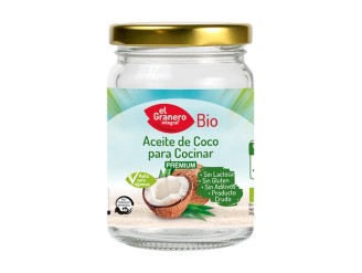 Aceite de Coco Bio 500ml para Cocinar - El Granero Integral