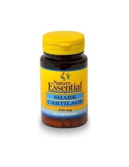 Cartíl De Tiburón 50 cápsulas de 500mg Nature Essential Cartíl De Tiburón 50 cápsulas de 500mg Nature Essential