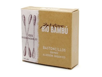 Bastoncillos de Bambú y Algodón Ecológico