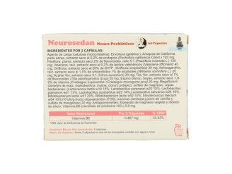 Neurosedan 60cap - Suplemento Calmante para Dormir | Dis