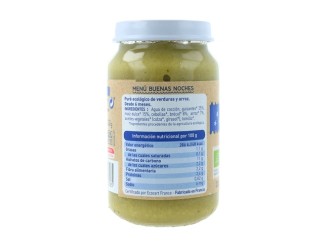 Potito b. noche guisantes maíz arroz Babybio - Cena nutritiva