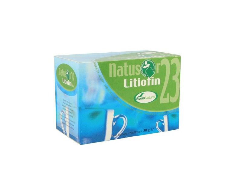 Natusor Infusiones 23 Litiofín 20 bolsitas infusoras Soria Natural