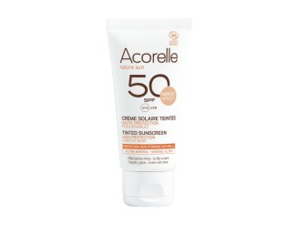 Crema Facial Color Apricot SPF50+ - Protección Ecológica Acorelle