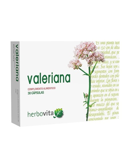 Valeriana 30 cápsulas Herbovita Valeriana 30 cápsulas Herbovita