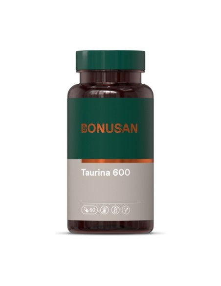 Taurina 60 cápsulas de 600mg Bonusan Taurina 60 cápsulas de 600mg Bonusan