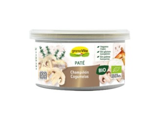 Paté vegetal con champiñón bio