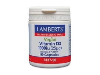 Vitamina D3 vegana 1000UI (25µg)