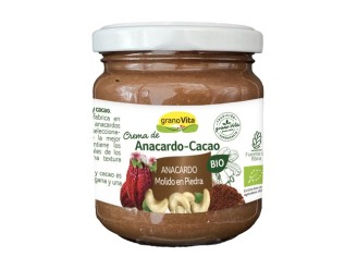Crema de anacardo y cacao bio