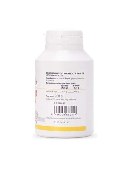 Lecitina de Soja 300 perlas Ana Maria Lajusticia