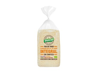 Pan molde de trigo integral sin corteza