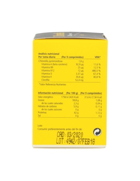 Chlorella 300 comprimidos de 200mg Vitae