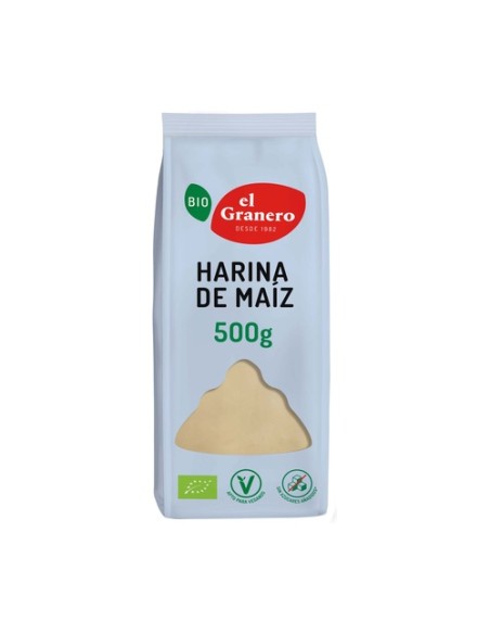 Harina de maíz 500 g El Granero Integral Harina de maíz 500 g El Granero Integral
