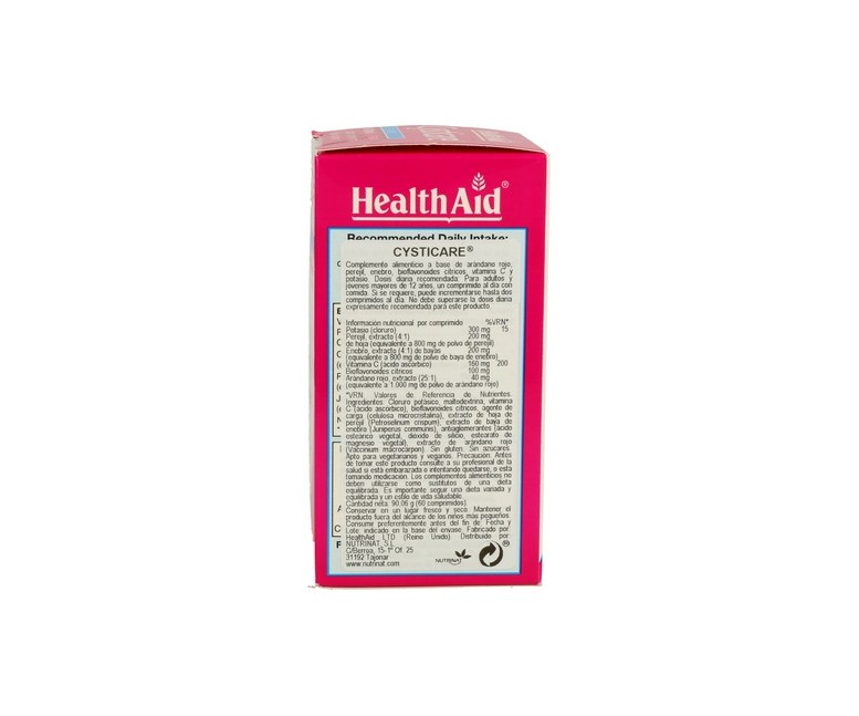 Cysticare 60 comprimidos Health Aid