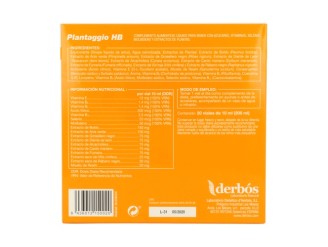 Plantaggio Hb 20amp de Derbós: Complemento Digestivo Efectivo