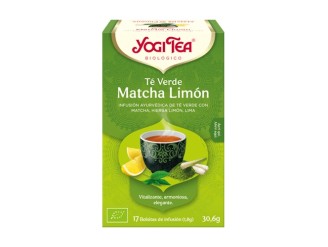 Té verde, matcha y limón