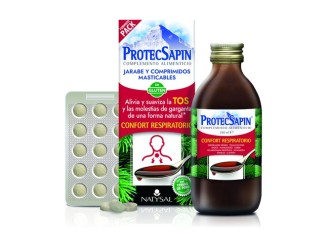 ProtecSapin Jarabe 250ml - Alivia la Tos y Vías Respiratorias | Natysal
