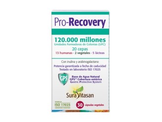 Pro Recovery 30 Cápsulas: Potente Probiótico Sura Vitasan