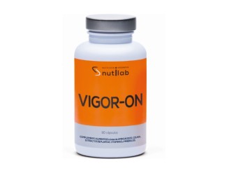 Vigor-On 90cap: Mejora tu energía y metabolismo - Nutilab