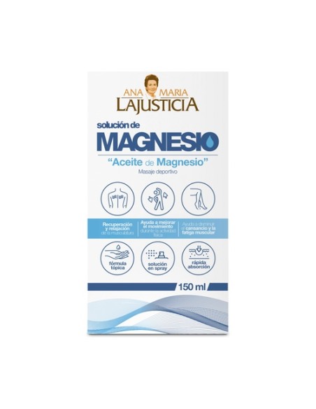 Aceite de magnesio 150 ml de aceite Ana Maria Lajusticia Aceite de magnesio 150 ml de aceite Ana Maria Lajusticia