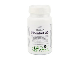 Florabet 20 - 30 cápsulas de microorganismos intestinales - Betula