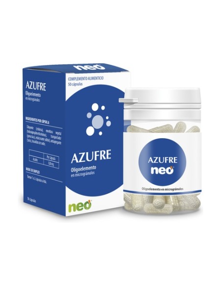 Azufre 50 cápsulas Neo Azufre 50 cápsulas Neo