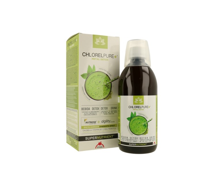 Chlorelpure+ Metal Detox 500 ml Intersa