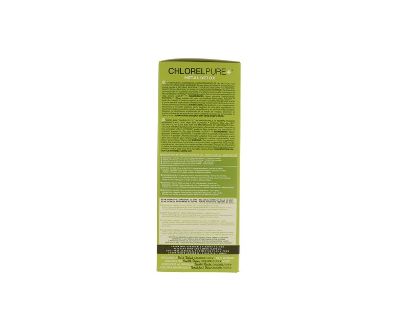 Chlorelpure+ Metal Detox 500 ml Intersa