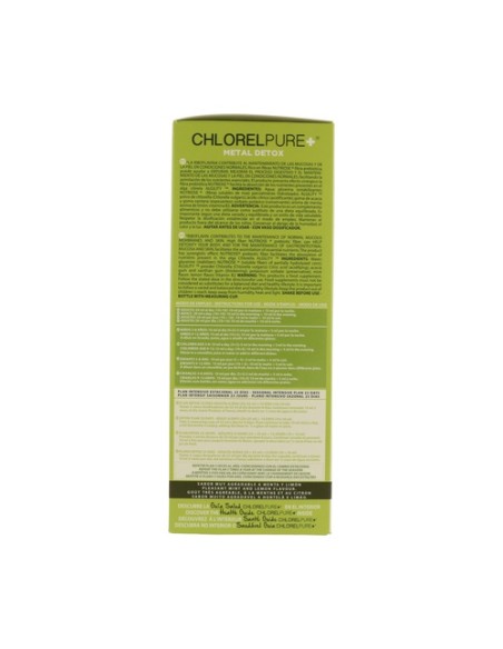 Chlorelpure+ Metal Detox 500 ml Intersa Chlorelpure+ Metal Detox 500 ml Intersa