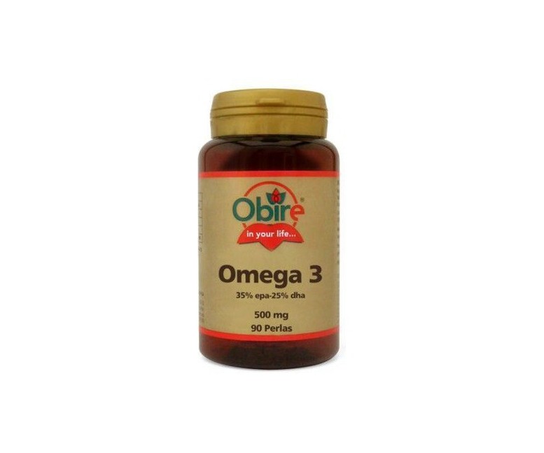 Omega 3 35% Epa 25 % Dha 500 mg 90 perlas Obire