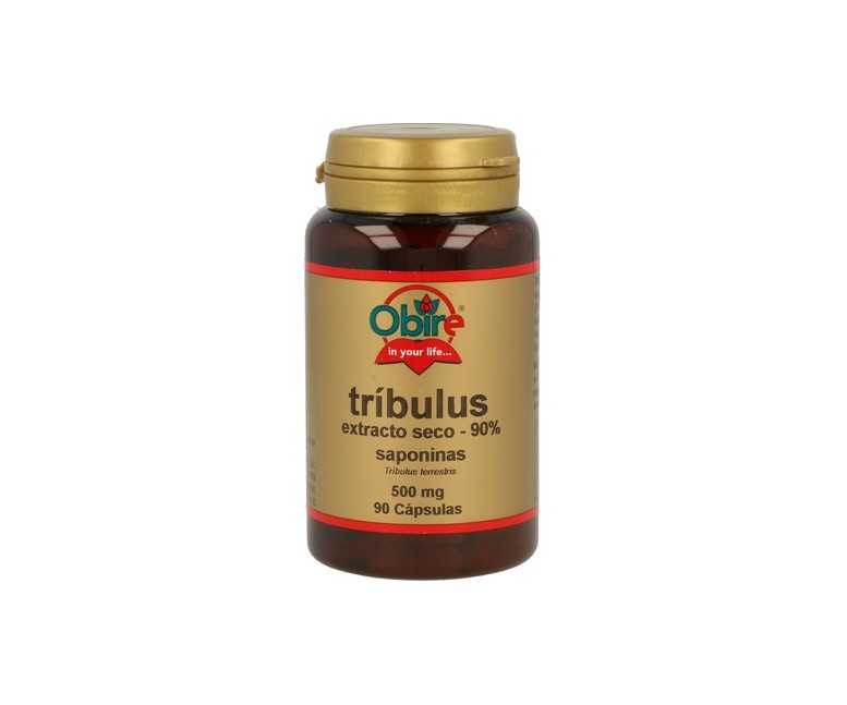 Tribulus (90% saponinas) 90 cápsulas de 500mg Obire