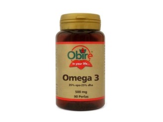 Omega 3 500mg Obire - Aceite de Pescado, Salud Celular Vital