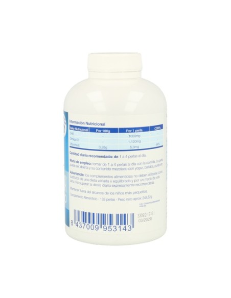 Nua DHA 1000 Omega 3 132 perlas (1000mg) Nua