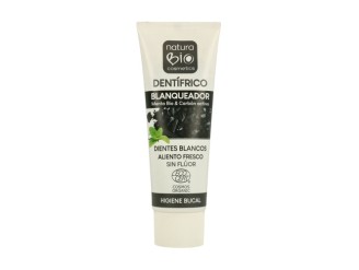 Dentífrico Blanqueador Menta Bio & Carbón Activo 75ml - NaturaBio