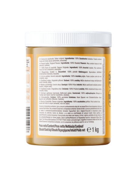 Crema de cacahuete vegana 1 kg de crema Weider