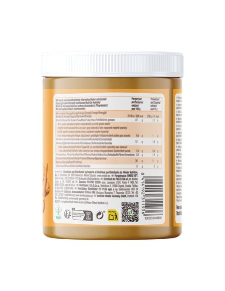 Crema de cacahuete vegana 1 kg de crema Weider