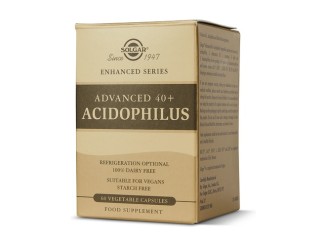 Acidophilus avanzado 40+ probiótico vegano