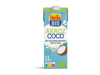 Pack de bebida de arroz y coco Bio