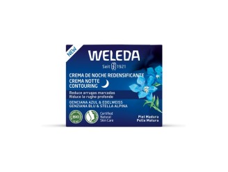 Crema de noche redensificante de genciana azul y edelweiss