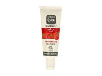 Dentífrico Niños Fresa 25ml NaturaBio - Protege Encías y Limpia