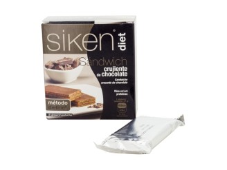 Siken Diet Sandwich Crujiente de Chocolate