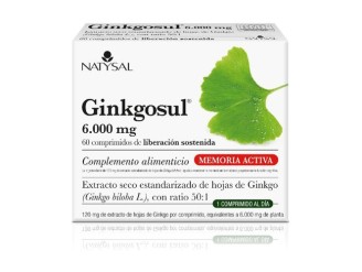 Ginkgosul 6000mg: Mejora la Micro-Circulación | Natysal