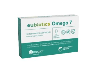 Omega 7 Suplemento de Eubiotics para Piel y Mucosas | 60 Cápsulas