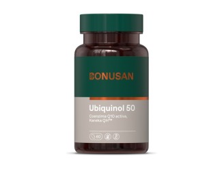 Ubiquinol 50mg 60 cápsulas | Suplemento fácil de tragar - Bonusan