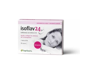 Isoflav24: Suplemento Natural para la Menopausia - Herbora