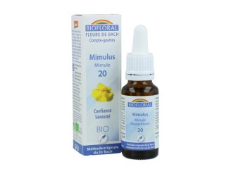 Mimulus 20ml Biofloral: Coraje ante miedos e inseguridades