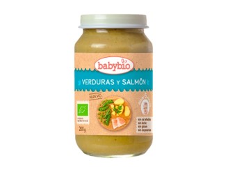 Potito Tradición Salmón 200g para Bebés - Babybio Bio-Eco