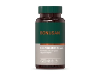 Selenio Metionina 120cap - Suplemento Vegano de Bonusan