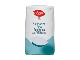 Sal Marina Fina Ecológica 1kg - Saludable y Sabor Intenso | El Granero